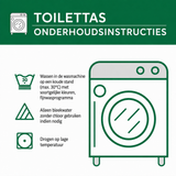 Elsbeth - Gewattete Kulturtasche Farbige Paspel