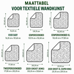 Lieke - Textile Wandkunst Bison